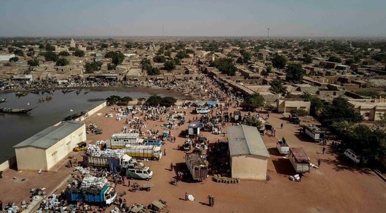 Konna Town, Mopti Region, Mali